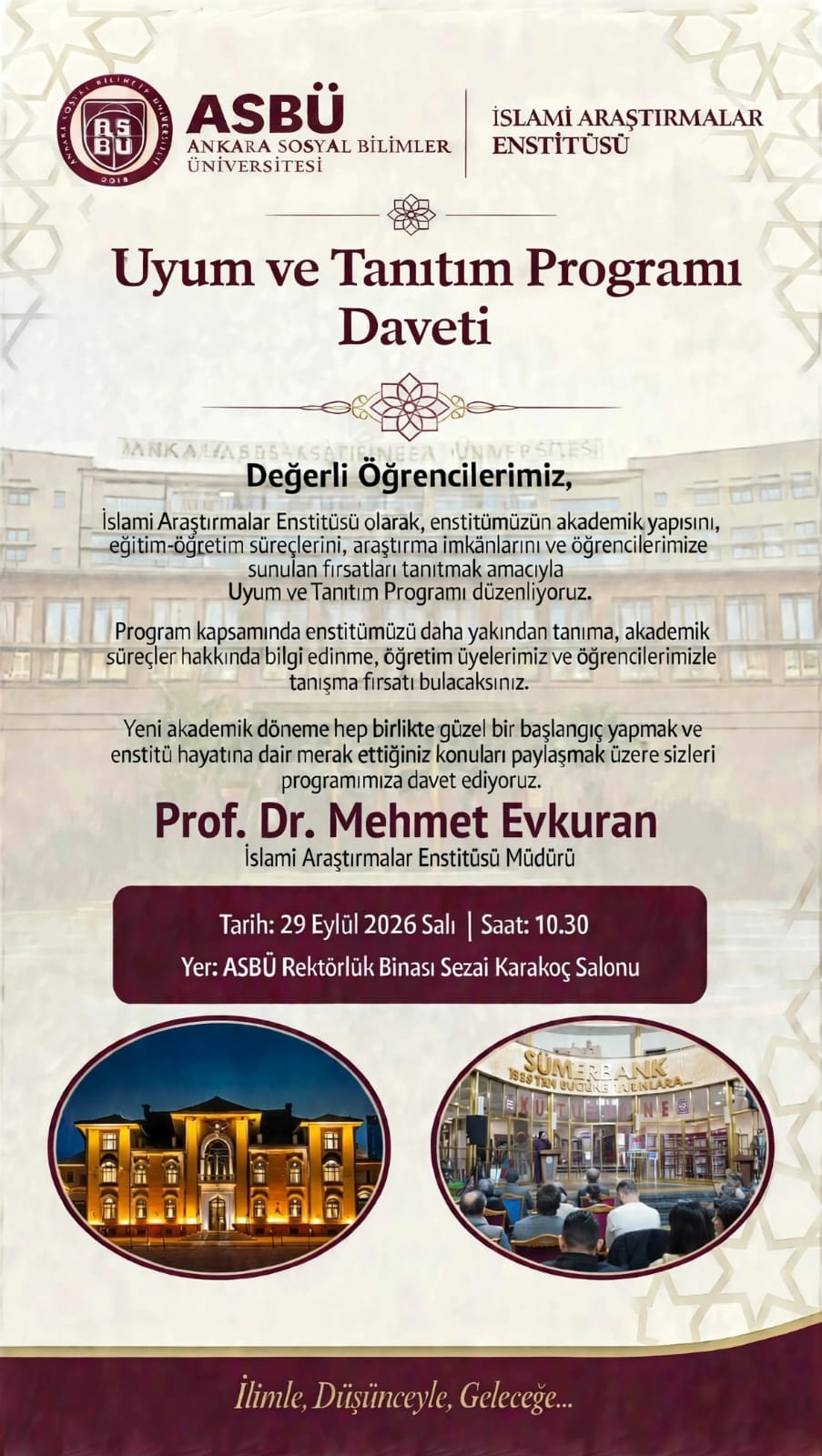 Uyum ve Tanıtım Programı